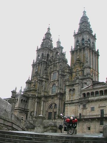Die Kathedrale in Santiago