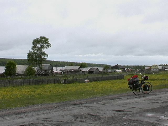 Dorf am Onega-See
