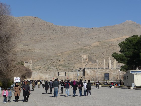 Eingang zum Weltkulturerbe Persepolis